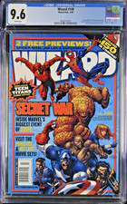 Wizard Magazine #149 Marvel's Secret War Army cover by David Finch CGC 9.6 2004