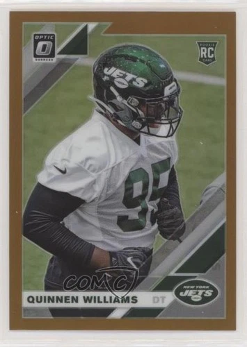 2019 Panini Donruss Optic Rookies Bronze Prizm Quinnen Williams Rookie RC mq1
