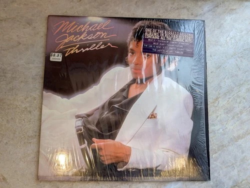 Michael Jackson - Thriller (QE 38112) 1982 OP Sealed Gatefold HYPE! - VG+/EX+/NM