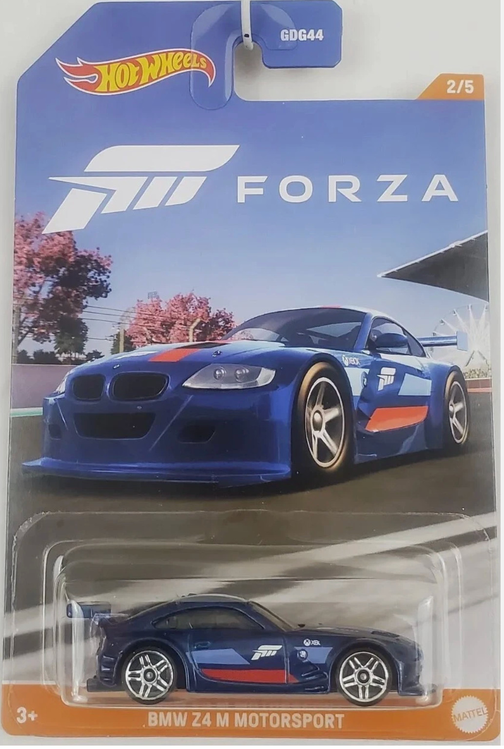 2023 HOT WHEELS BMW Z4 M MOTORSPORT (BLUE) FORZA SERIES #2/5