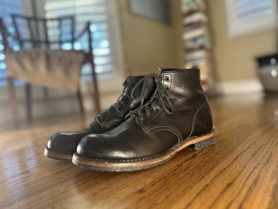 Red Wing Heritage 9014 Beckman Black Boots . Men s Size 9D