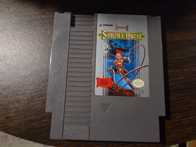 Castlevania 2 II Simons Quest (Nintendo NES, 1987) NES
