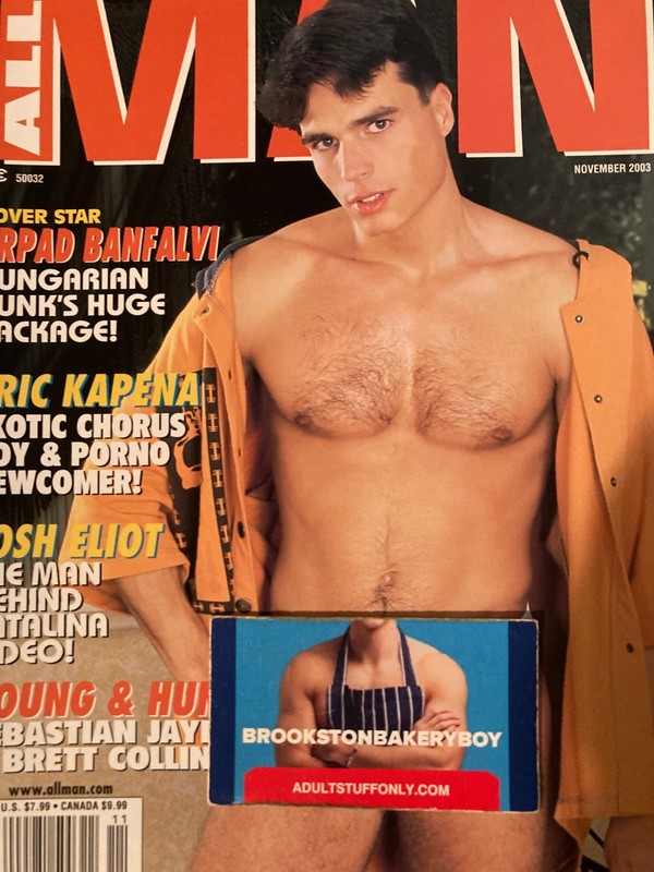 All Man Magazine, November 2003, Playgirl-Like, Gay Interest, Cover: Arpad