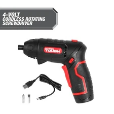   4-Volt Max Lithium-Ion Cordless Rotating Screwdriver with Charger