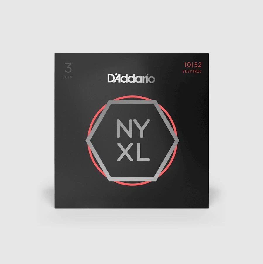 D'Addario NYXL1052-3P Nickel Wound Guitare Électrique Strings, Light Top / Heavy - Photo 1/1
