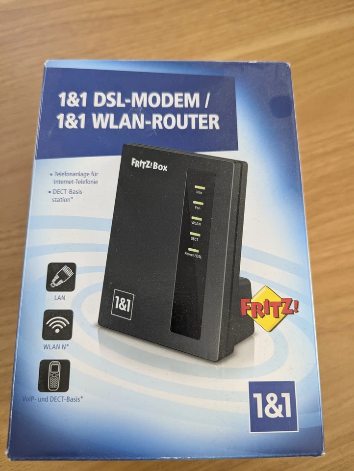 🔥AVM FRITZ!Box 7412 WLAN Internet Router DSL ADSL VDSL DECT TAE