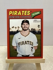 Spencer Horwitz 2026 Topps Heritage Red Bordered #266 Pittsburgh Pirates
