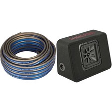 Kicker 45TL7R102 Single 10" L7R Truck Loaded Vented Enclosure - 500 Watts RMS...