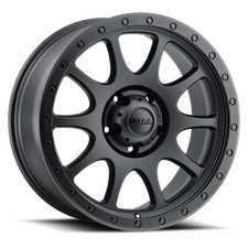 17x9 Ultra 115sb The General Satin Black Wheels 5x4.5 1mm Set Of 4