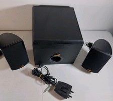Klipsch ProMedia 2.1 Computer Speaker System UNTESTED FOR PARTS READ