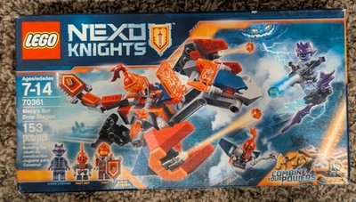LEGO #70361 NEXO KNIGHTS: Macy's Bot Drop Dragon-FACTORY SEALED-2017 Release New