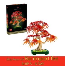 18 , 474 pcs, LEGO Botanicals Japanese Red Maple Bonsai Tree Building... a19.5 