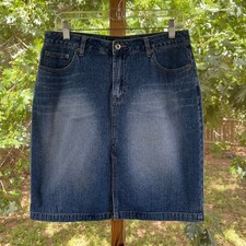 Route 66 Women's Vintage Denim Mini Skirt Size 9/10 30" Waist