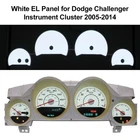 White EL Panel for Dodge Challenger Magnum Charger Gauge Cluster