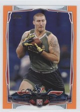 2014 Topps Factory Set Orange 34/96 CJ Fiedorowicz #399 0h1