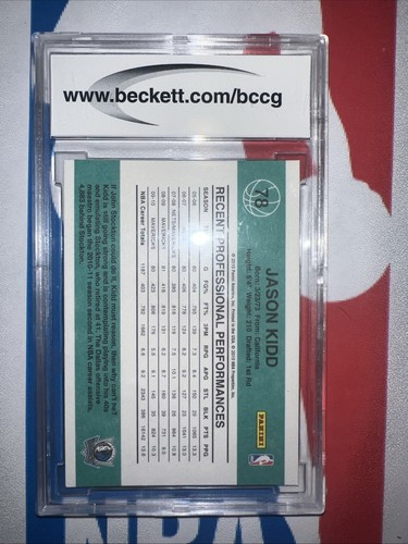2010-11 Donruss - Jason Kidd #78 - Bild 2 von 2