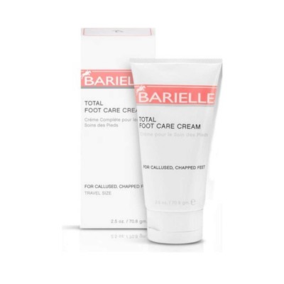 BARIELLE Total Foot Care Cream, Travel Size, 2.5-Ounces 2.5 Fl Oz (Pack of 1) 