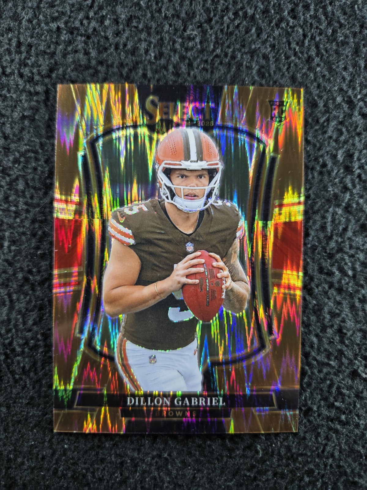Dillon Gabriel 2025 Select Premier Level #15 Bronze Shock Prizm /899 Rookie