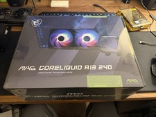 New Sealed MSI MAG Coreliquid A13 240 - AIO ARGB CPU Liquid Cooler Radiator