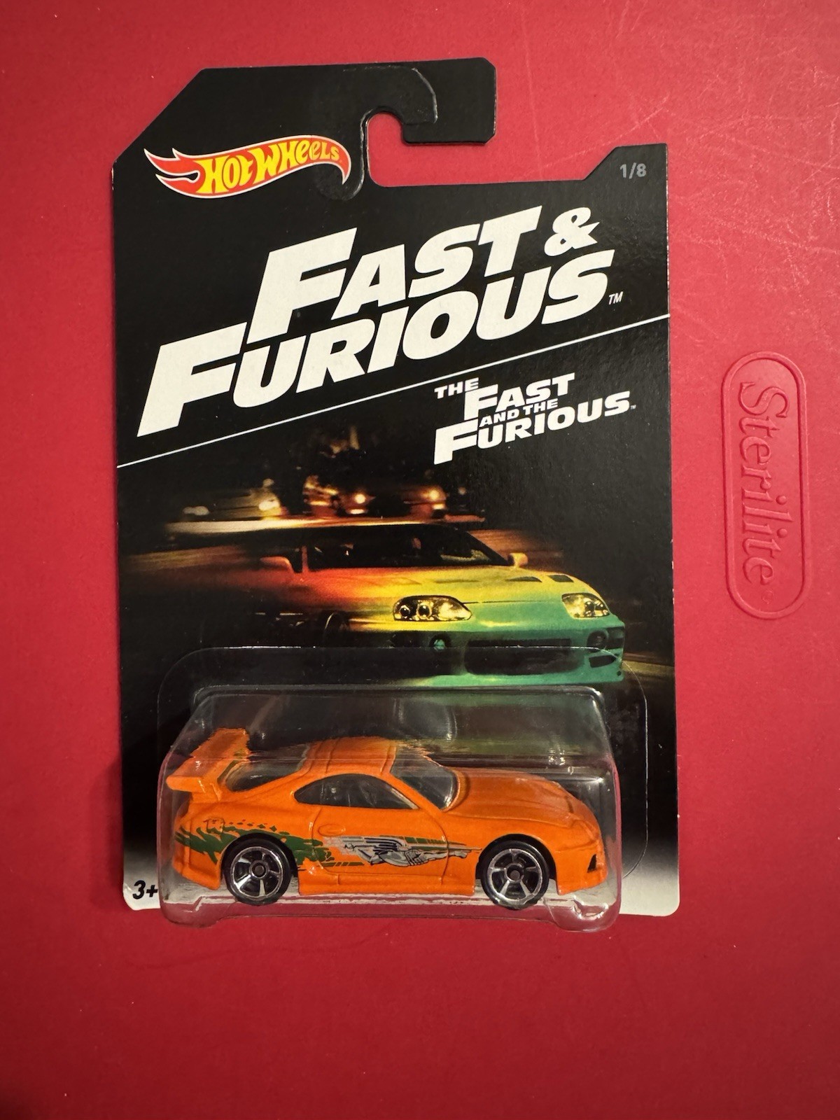 2016 Hot Wheels Fast & Furious The Fast And The Furious ‘94 TOYOTA SUPRA Orange
