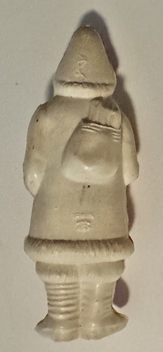 Vintage Irwin Celluloid Santa Claus Figure w Bag of Toys 4" (24FA) - Picture 3 of 3
