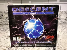 DESCENT I & II: The Definitive Collection PC 1997 Interplay Parallax 3 Disc Game