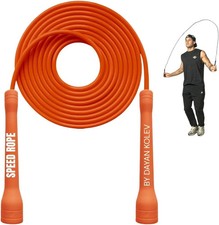 Swissskip Speed Jump Rope by Dayan Kolev, 5mm PVC Skipping Rope, Great for Begin