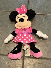 Disney Minnie Mouse Plush 14" Singing Light-Up Bowtique