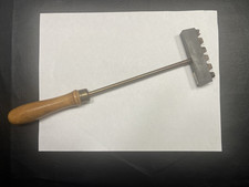 Vintage Letterpress Printing Block “SELDEN” Name Block Handheld Printer’s Type