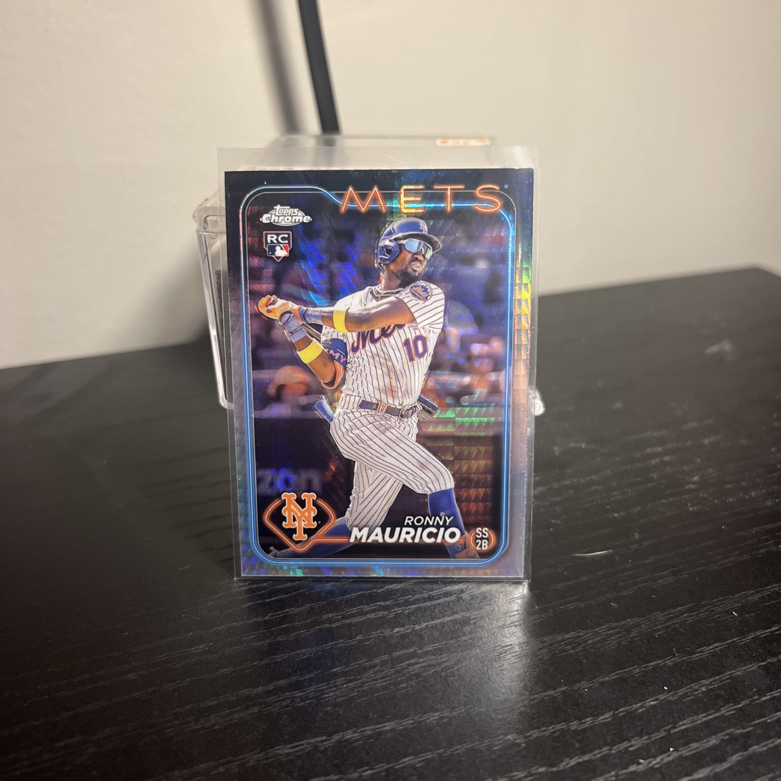 2024 Topps Chrome - Prism Refractor #28 Ronny Mauricio (RC)