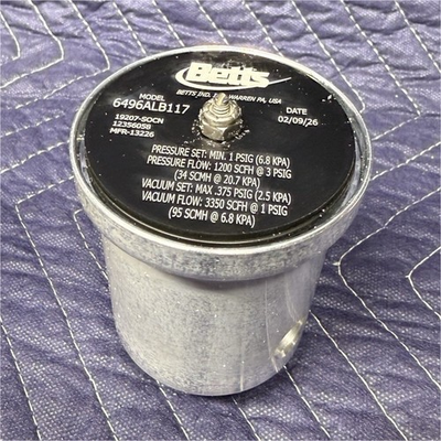 #ad Betts Pressure Vacuum Relief Valve Aluminum 6496ALB117 $61.50