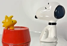 Peanuts Collection Snoopy & Woodstock Salt And Pepper Shakers - Treasure Craft