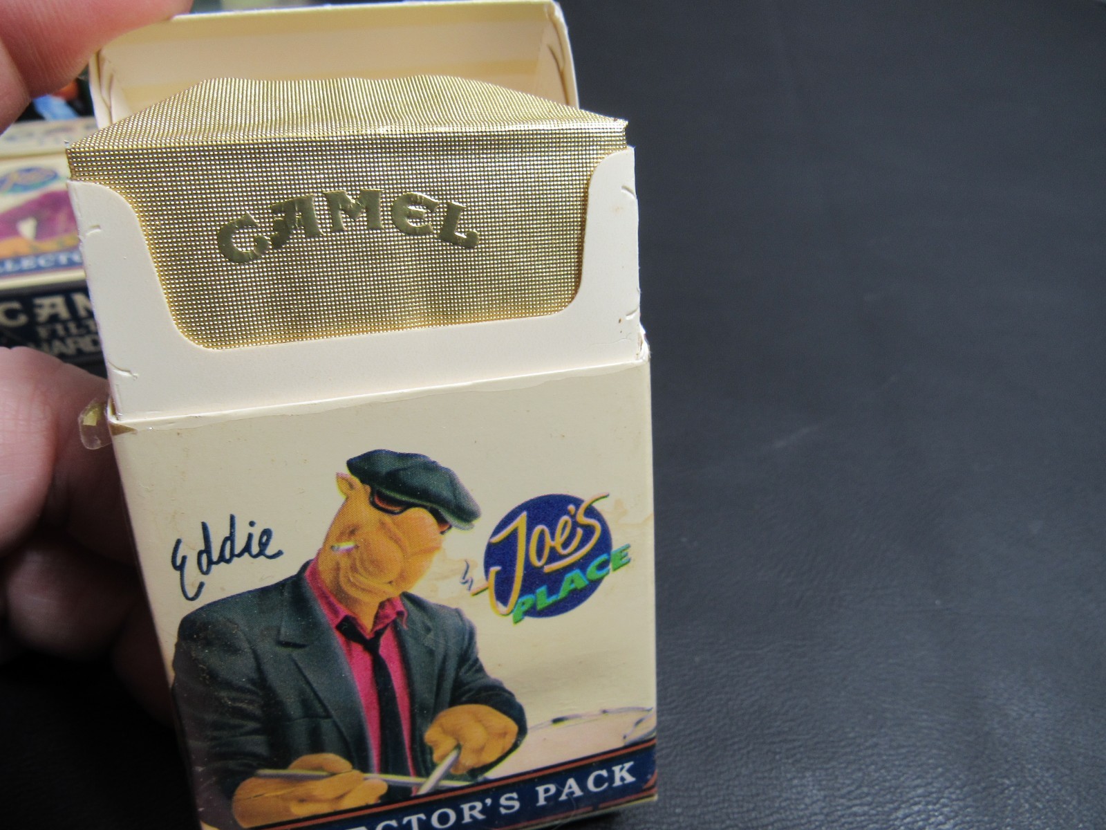 3 Vintage Camel Collectible Cigarette Hard Packs - EMPTY