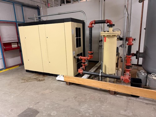Ingersoll Rand R55I-TAS Water Cooled Rotary Air Compressor 75HP 328CFM 1000Gal