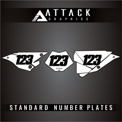 Attack Graphics Number Plate Backgrounds For Beta 300 Xtrainer 2017
