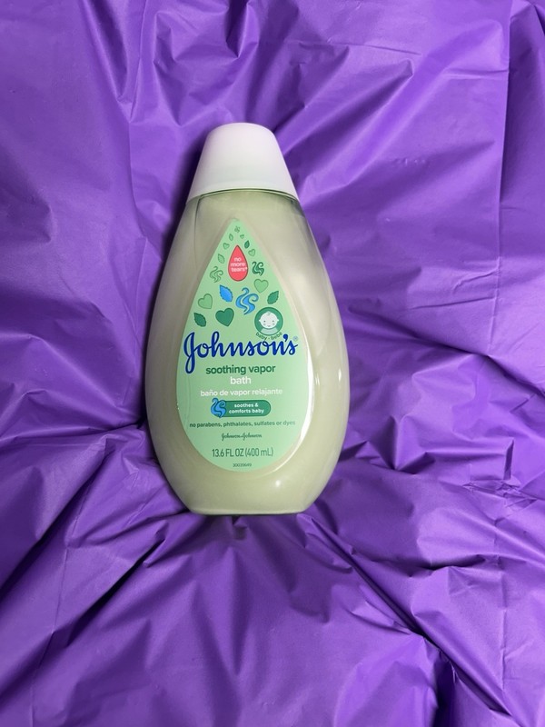 Johnson's Soothing Vapor Bath Body Wash Soap for Baby, Tear Free, 13.6 fl oz
