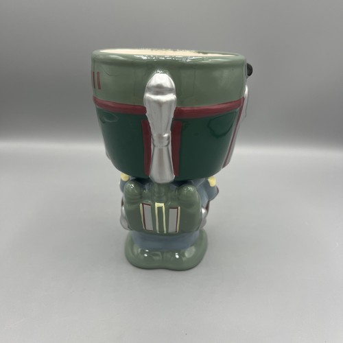 Boba Fett Mandalorian Star Wars Goblet Cup/Mug Ceramic Bounty Hunter By Galerie - Picture 3 of 7