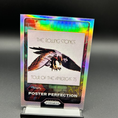 2025 Panini Prizm Rolling Stones #11 Poster Perfection Silver Prizm