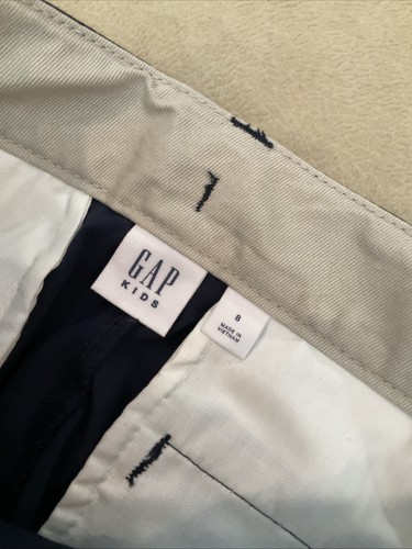 Gap Kids Pants 8 Boys Navy Blue Quick Dry Moisture Wicking Nwt - Picture 5 of 6