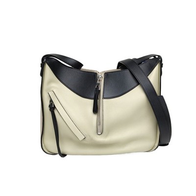 LOEWE Hammock Shoulder Bag Small Colorblock Calfskin Shoulder Bag