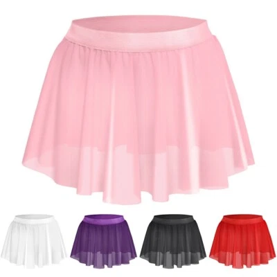 Jupe pliss��e �� la mode pour hommes sexy dentelle maille travestissement courte - Photo 1/4
