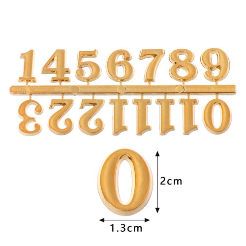 Quartz Clock Parts Roman Numerals Clock Numerals Accessories Arabic Number - Picture 3 of 14
