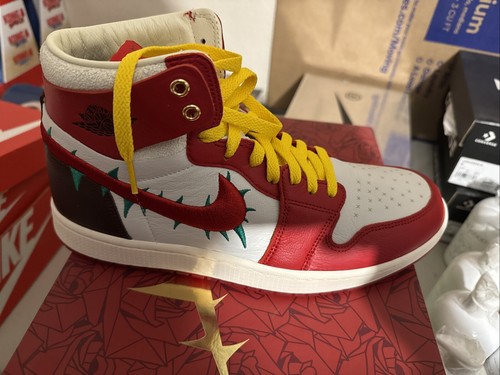 Air Jordan (W) 1 ZM Air CMF 2 SP "ROSE FROM HARLEM" 2023 - Size 12W - fj0604 6.. - Picture 6 of 12