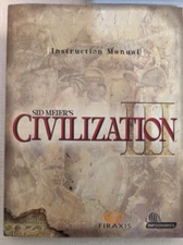 ATARI Civilization III PC Video Game Sid Meiers Infogrames Firaxis Win 98-xp +