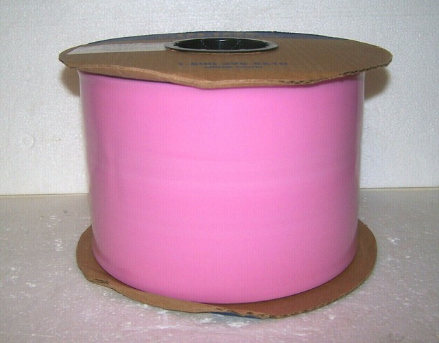 ULINE 6" x 500' Anti Static Poly Tubing Plastic Bag Custom Bags on a