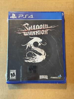 Shadow Warrior Sony PlayStation 4 PS4 2014 NEW SEALED RARE Devolver Digital