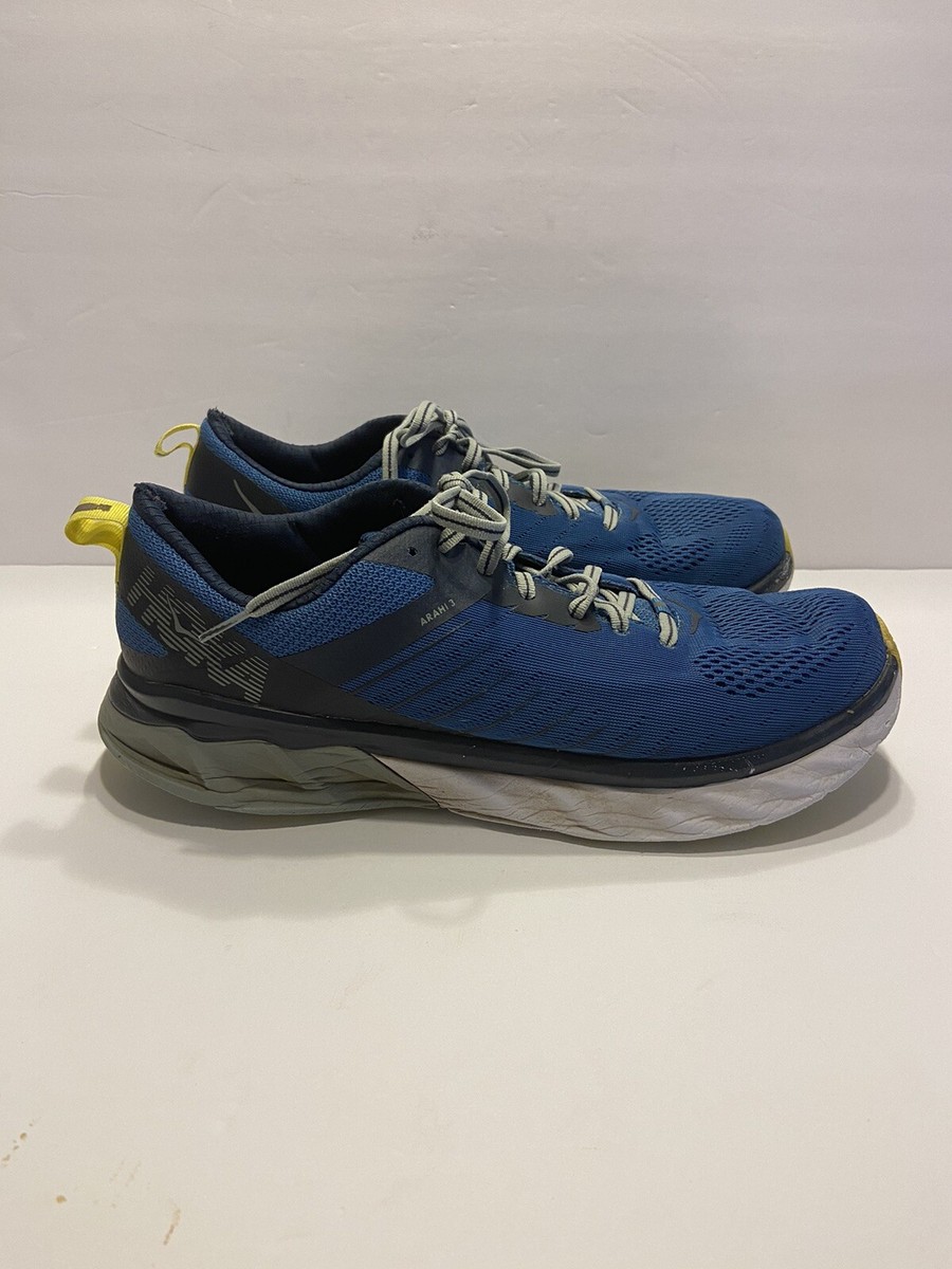 Hoka One One Mens Running Shoes Arahi 3 Blue Athletic  display picture 1