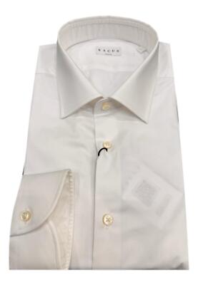 NWT  XACUS    CLASSIC  TAYLOR SHIRT  11209 533ML001  WHITE