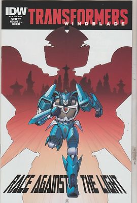 IDW COMICS TRANSFORMERS WINDBLADE #5 JULY 2015 SUBS VARIANT NM
