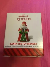 Hallmark Keepsake Ornament 2014 Santa the Toy Bringer miniature around the world